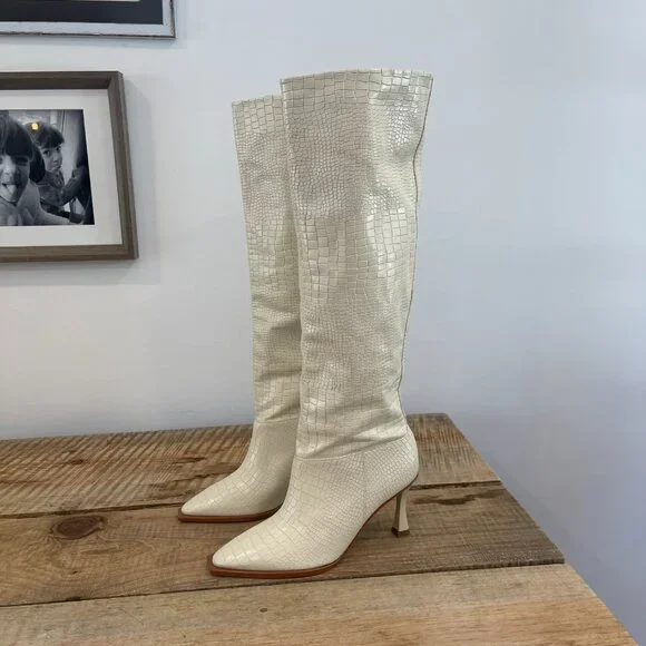 Free People x Vicenza Friday Fever Heel Boots Size EU37 / US 8 - Picture 10 of 15